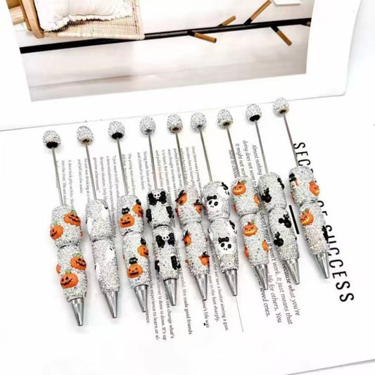 【Pen】10pcs Beaded Pen DIY BEADS