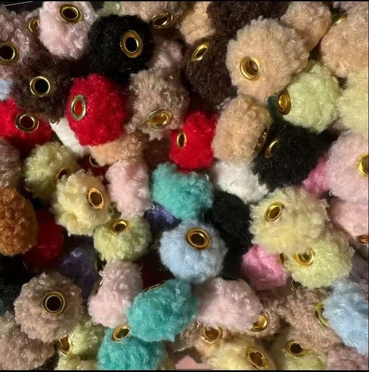 DIY Fluffy beads mixed-（pls contact me before order）